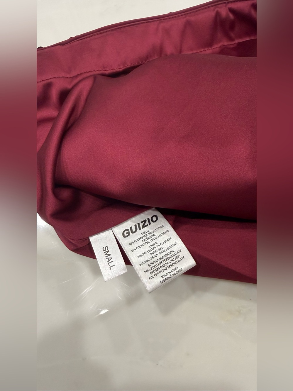 Paillette Skirt in Merlot
GUIZIO - Picture 3 of 3